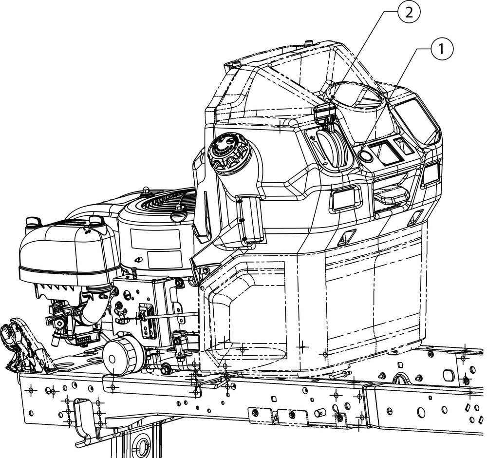 Cable Accessories Diagram and Parts List for (13A9A1CN010)(2018) Cub Cadet Lawn Tractor